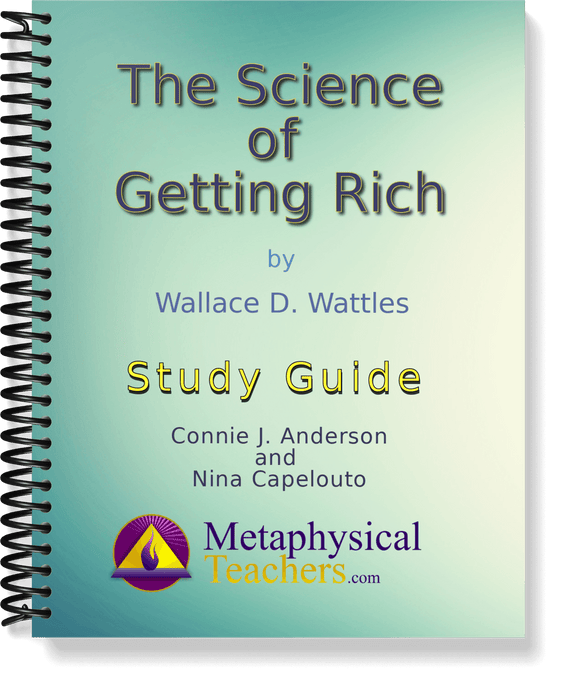 "The Science of Getting Rich Study Guide cover by Wallace D. Wattles, enhancing wealth creation mindset and financial success."