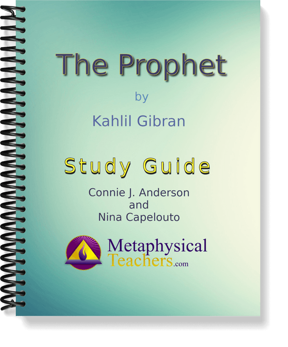 The Prophet Study Guide cover featuring authors and Metaphysical Teachers logo.