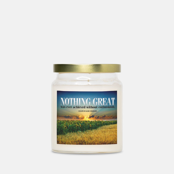 Metaphysical Teachers | Nothing Great | Candle Apothecary Jar 9oz